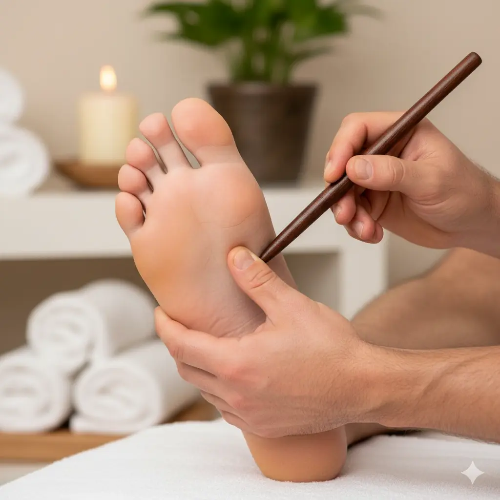 تدليك الريفلكسولوجي